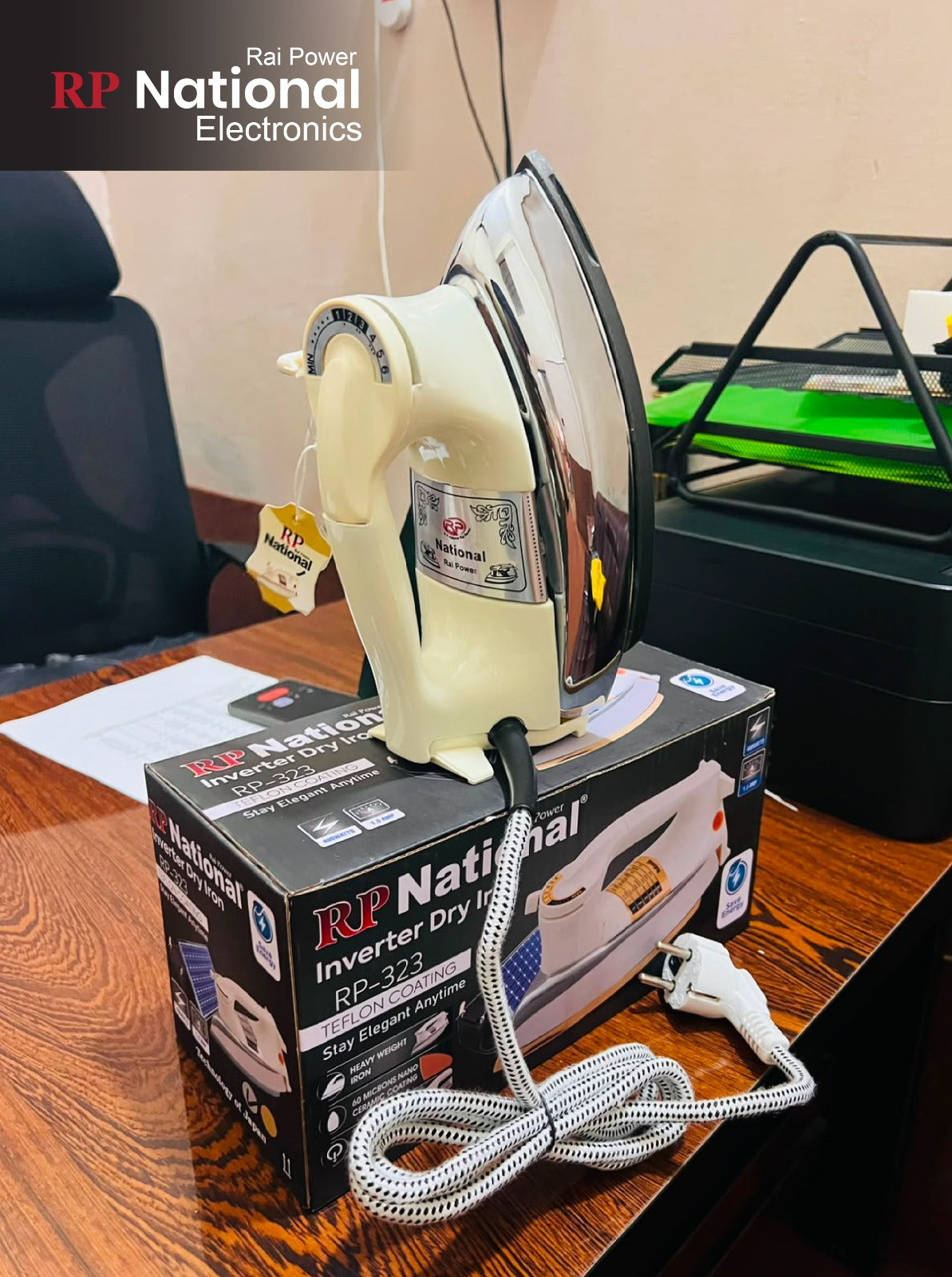 Rp National Iron 400 watt 60% Energy Saving RP=323
