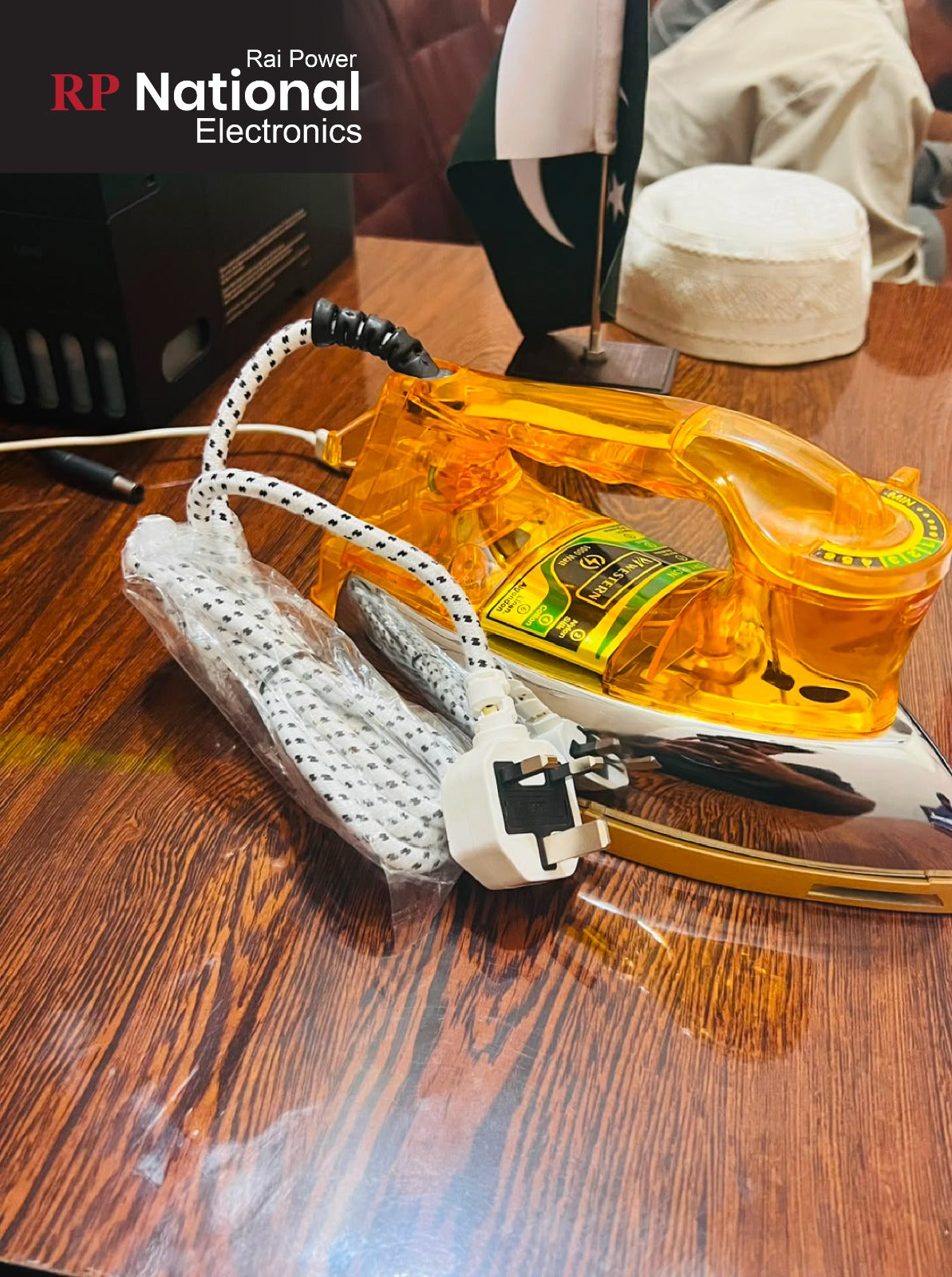 RP National 1000W Crystal Orange Iron