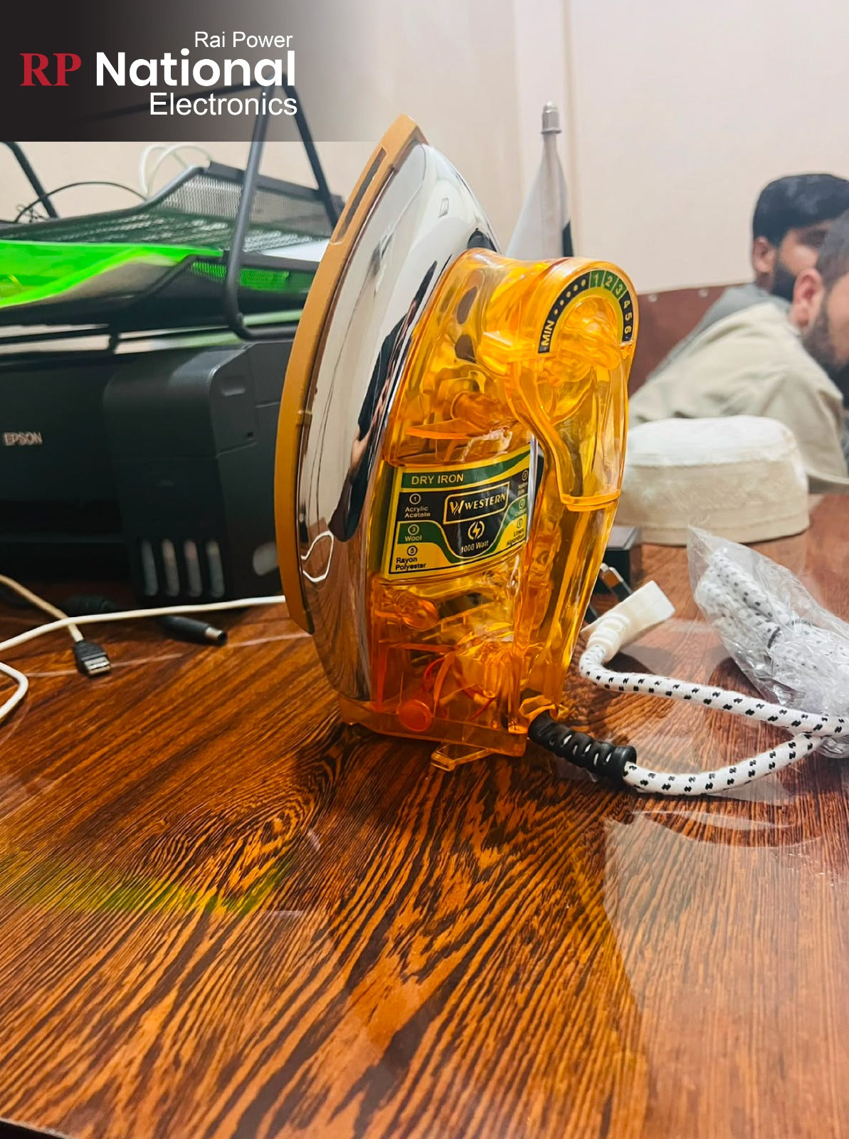 RP National 1000W Crystal Orange Iron