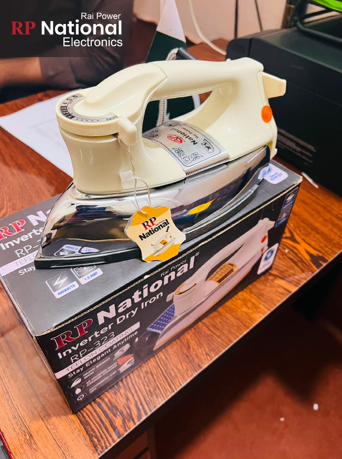 Rp National Iron 400 watt 60% Energy Saving RP=323